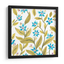 Azulejos Florales De La Abadía Iv - June Erica Vess | Cuadro decorativo de Canvas Lab