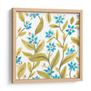 Azulejos Florales De La Abadía Iv - June Erica Vess | Cuadro decorativo de Canvas Lab