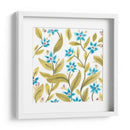 Azulejos Florales De La Abadía Iv - June Erica Vess | Cuadro decorativo de Canvas Lab