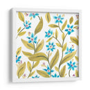 Azulejos Florales De La Abadía Iv - June Erica Vess | Cuadro decorativo de Canvas Lab