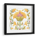 Abadía De Azulejos Florales V - June Erica Vess | Cuadro decorativo de Canvas Lab