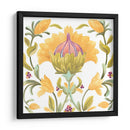Abadía De Azulejos Florales V - June Erica Vess | Cuadro decorativo de Canvas Lab