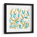 Azulejos Florales De Abbey Vi - June Erica Vess | Cuadro decorativo de Canvas Lab