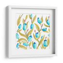 Azulejos Florales De Abbey Vi - June Erica Vess | Cuadro decorativo de Canvas Lab