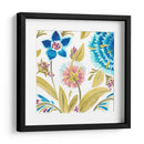 Abbey Floral Tiles Viii - June Erica Vess | Cuadro decorativo de Canvas Lab