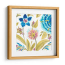 Abbey Floral Tiles Viii - June Erica Vess | Cuadro decorativo de Canvas Lab