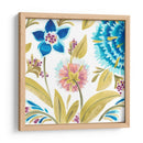 Abbey Floral Tiles Viii - June Erica Vess | Cuadro decorativo de Canvas Lab