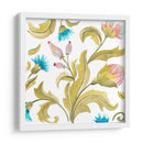 Azulejos Florales De La Abadía Ix - June Erica Vess | Cuadro decorativo de Canvas Lab