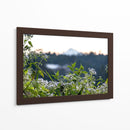 Plantas y montaña - Rodrigo Zabal | Cuadro decorativo de Canvas Lab