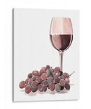 Acuarela Vino I - Jennifer Paxton Parker | Cuadro decorativo de Canvas Lab
