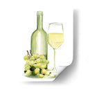 Acuarela Vino Ii - Jennifer Paxton Parker | Cuadro decorativo de Canvas Lab