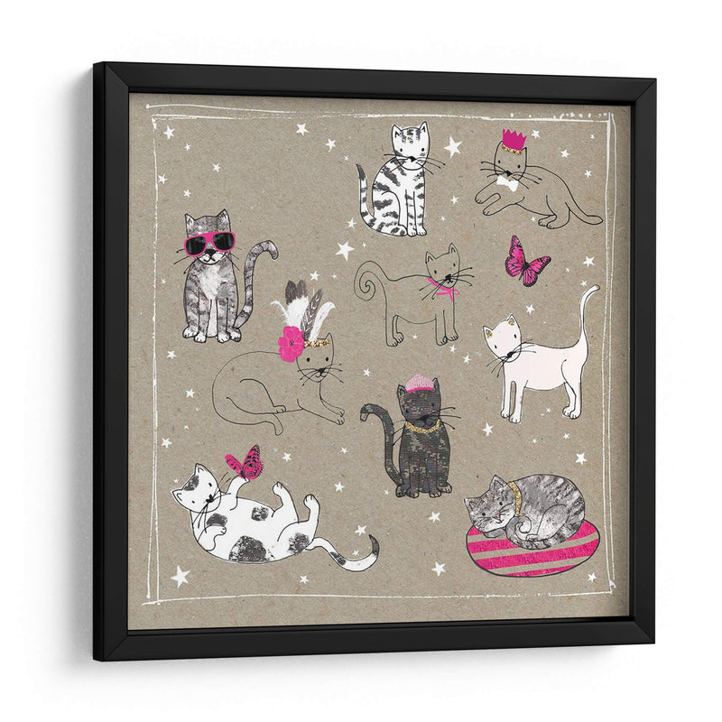 Fancypants Cats Iv - Hammond Gower | Cuadro decorativo de Canvas Lab