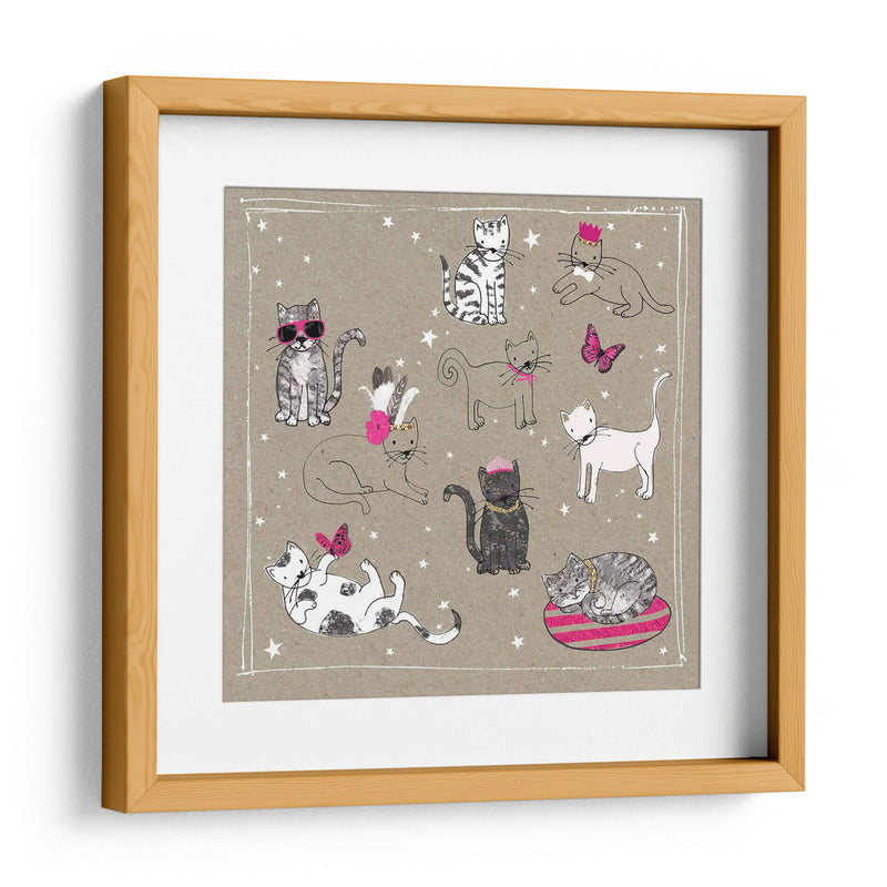 Fancypants Cats Iv - Hammond Gower | Cuadro decorativo de Canvas Lab