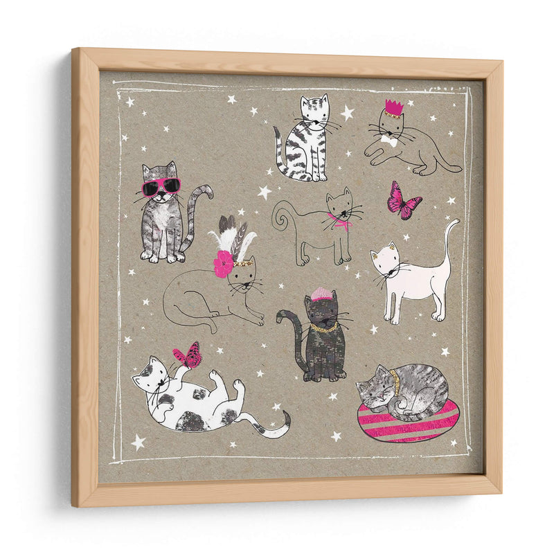 Fancypants Cats Iv - Hammond Gower | Cuadro decorativo de Canvas Lab