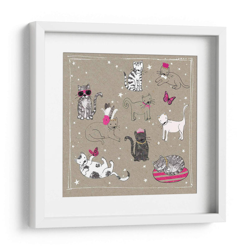 Fancypants Cats Iv - Hammond Gower | Cuadro decorativo de Canvas Lab