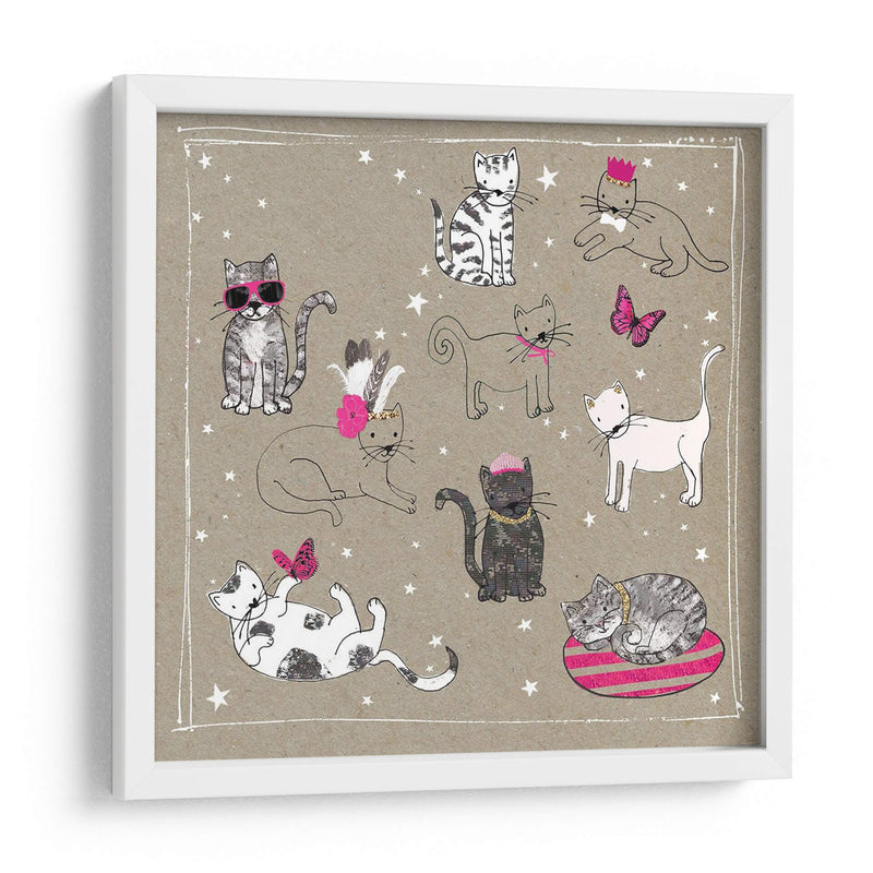 Fancypants Cats Iv - Hammond Gower | Cuadro decorativo de Canvas Lab