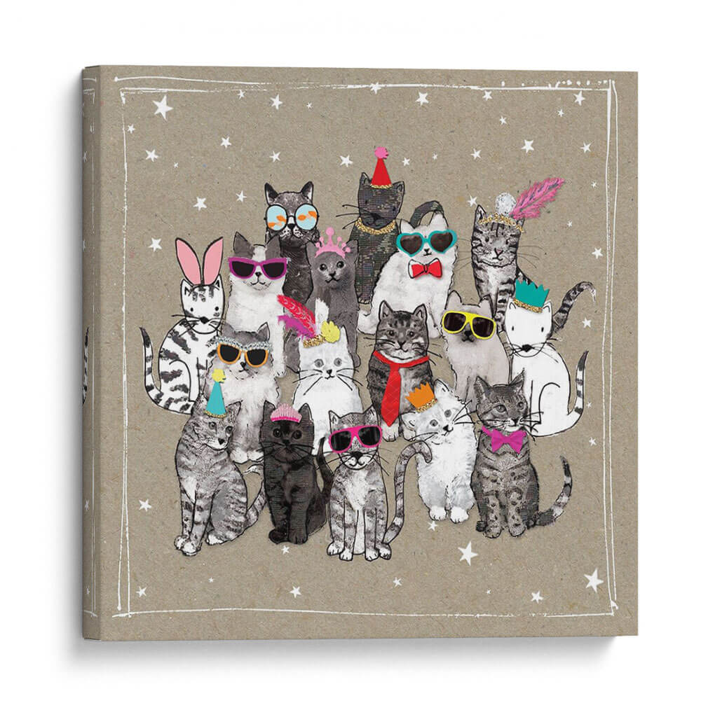 Fancypants Cats Vii - Hammond Gower | Cuadro decorativo de Canvas Lab