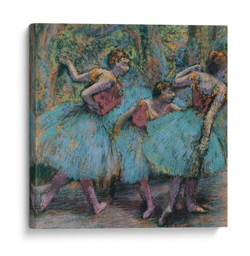 Tres bailarinas - Edgar Degas | Cuadro decorativo de Canvas Lab