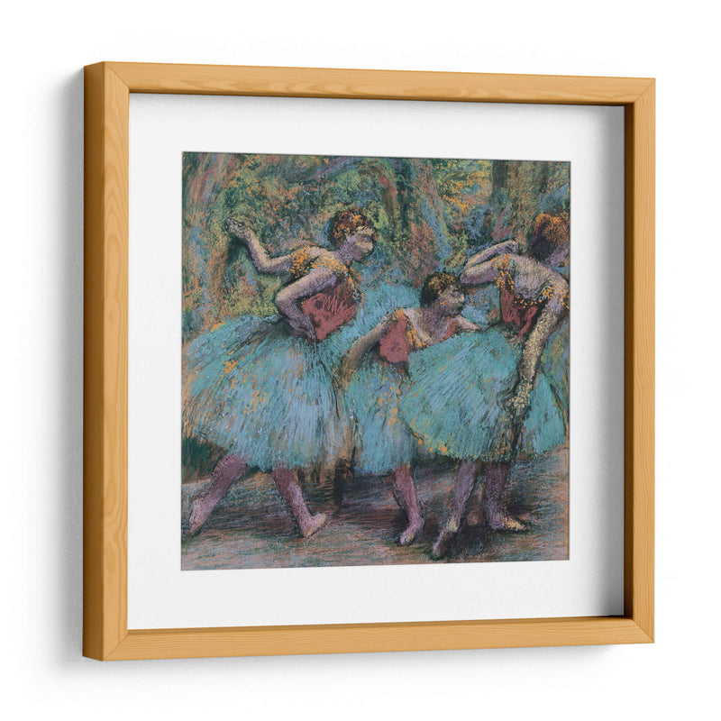 Tres bailarinas - Edgar Degas | Cuadro decorativo de Canvas Lab