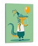 El cocodrilo con globo - Najesi | Cuadro decorativo de Canvas Lab