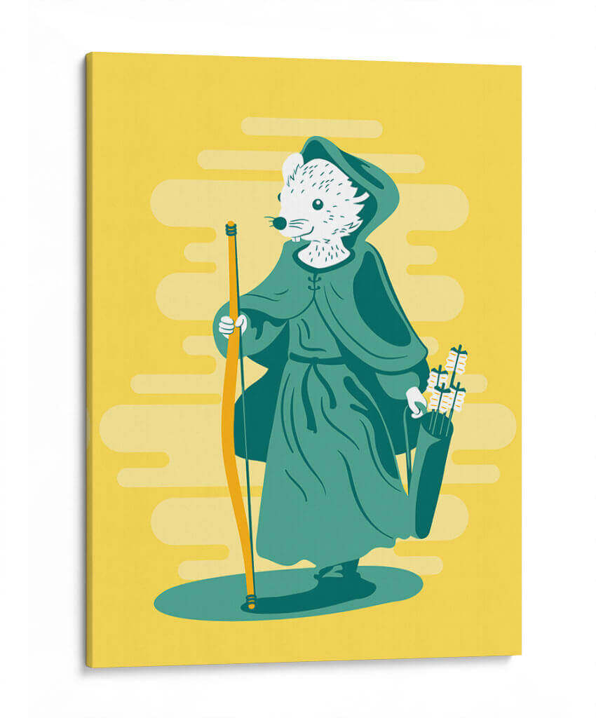 El fraile ratón - Najesi | Cuadro decorativo de Canvas Lab