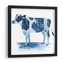 Cobalt Farm Animals I - Grace Popp | Cuadro decorativo de Canvas Lab