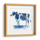 Cobalt Farm Animals I - Grace Popp | Cuadro decorativo de Canvas Lab