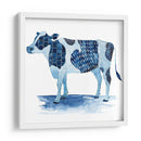 Cobalt Farm Animals I - Grace Popp | Cuadro decorativo de Canvas Lab
