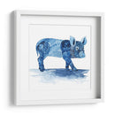 Cobalt Farm Animals Ii - Grace Popp | Cuadro decorativo de Canvas Lab