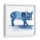 Cobalt Farm Animals Ii - Grace Popp | Cuadro decorativo de Canvas Lab
