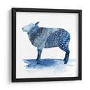 Cobalt Farm Animals Iii - Grace Popp | Cuadro decorativo de Canvas Lab