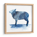 Cobalt Farm Animals Iii - Grace Popp | Cuadro decorativo de Canvas Lab