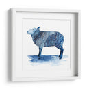 Cobalt Farm Animals Iii - Grace Popp | Cuadro decorativo de Canvas Lab
