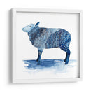 Cobalt Farm Animals Iii - Grace Popp | Cuadro decorativo de Canvas Lab