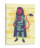 El león caballero - Najesi | Cuadro decorativo de Canvas Lab