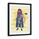 El león caballero - Najesi | Cuadro decorativo de Canvas Lab