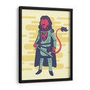 El león caballero - Najesi | Cuadro decorativo de Canvas Lab