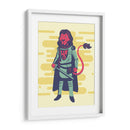 El león caballero - Najesi | Cuadro decorativo de Canvas Lab