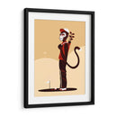 El mono golfista - Najesi | Cuadro decorativo de Canvas Lab