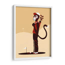 El mono golfista - Najesi | Cuadro decorativo de Canvas Lab