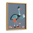 El ñandú cartero - Najesi | Cuadro decorativo de Canvas Lab