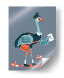 El ñandú cartero - Najesi | Cuadro decorativo de Canvas Lab