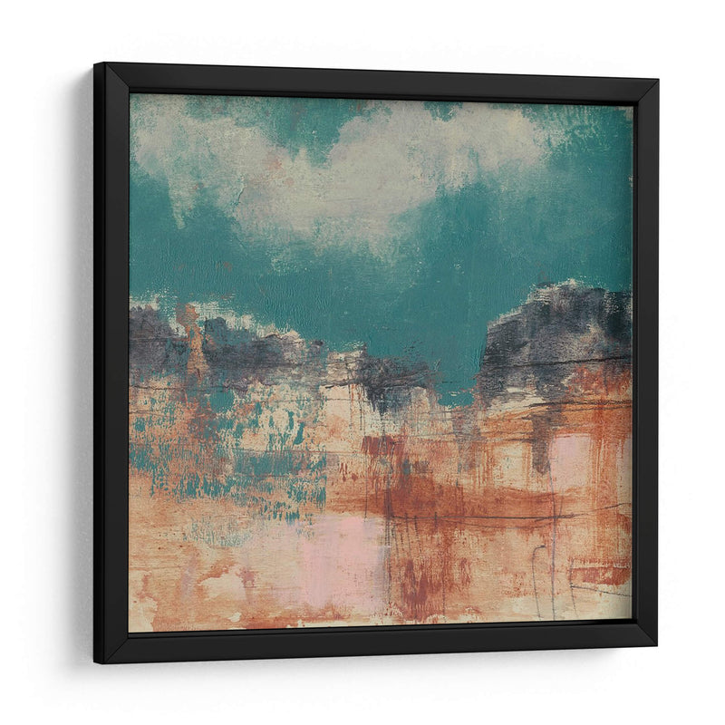 Cielo Teal I - Jennifer Goldberger | Cuadro decorativo de Canvas Lab