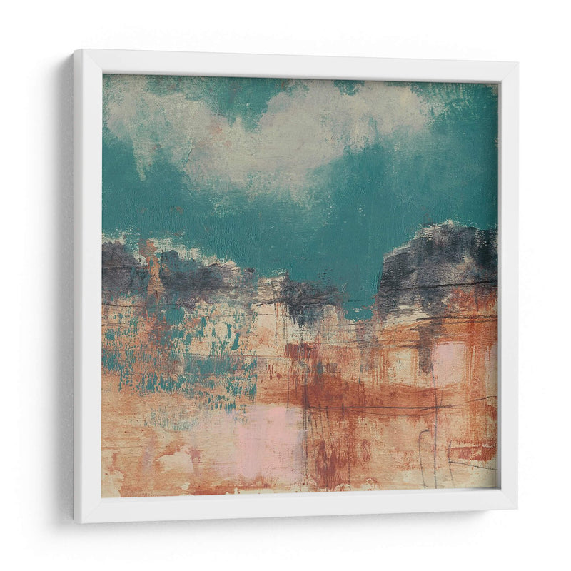 Cielo Teal I - Jennifer Goldberger | Cuadro decorativo de Canvas Lab