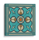 Piazza Tile En Blue Ii - June Erica Vess | Cuadro decorativo de Canvas Lab
