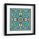Piazza Tile En Blue Ii - June Erica Vess | Cuadro decorativo de Canvas Lab