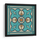 Piazza Tile En Blue Ii - June Erica Vess | Cuadro decorativo de Canvas Lab