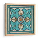 Piazza Tile En Blue Ii - June Erica Vess | Cuadro decorativo de Canvas Lab