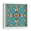 Piazza Tile En Blue Ii - June Erica Vess | Cuadro decorativo de Canvas Lab