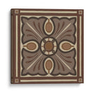 Piazza Tile En Brown I - June Erica Vess | Cuadro decorativo de Canvas Lab
